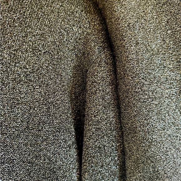 Adrienne Vittadini Petites Matching Metallic Knit Hoodie + Skirt Set - Picture 4 of 14